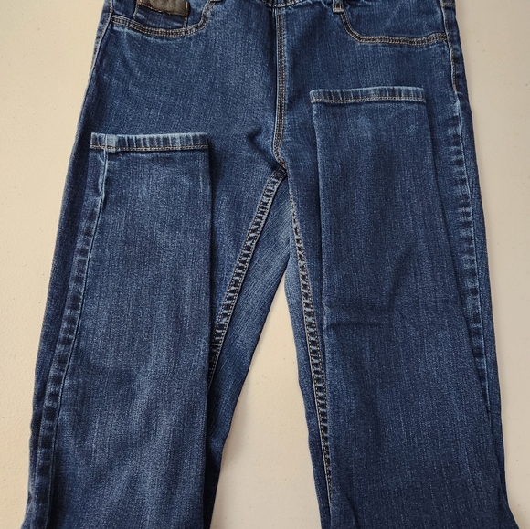 GUC H&M Elastic Waist Straight Leg Jeans Size 4 - Picture 4 of 4
